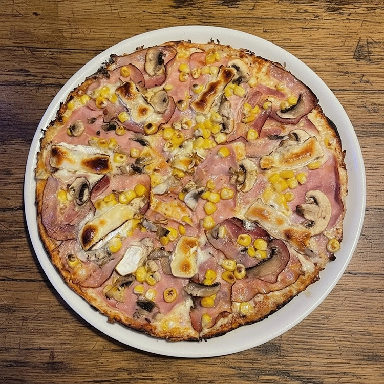 pizza-kremze-talir-s-pizzou Pizza Křemže, pizza na talíři